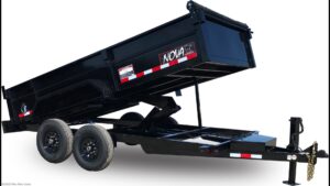 Black Midsota Nova dump trailer